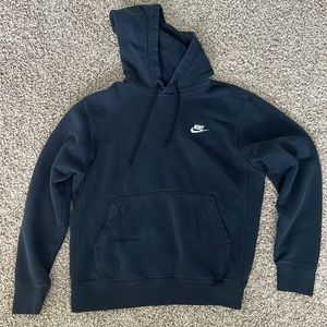 Black womens Nike solid hoodie!